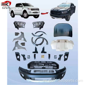 Ranger 2012+ kit de carrocería del kit del conjunto de piezas del automóvil